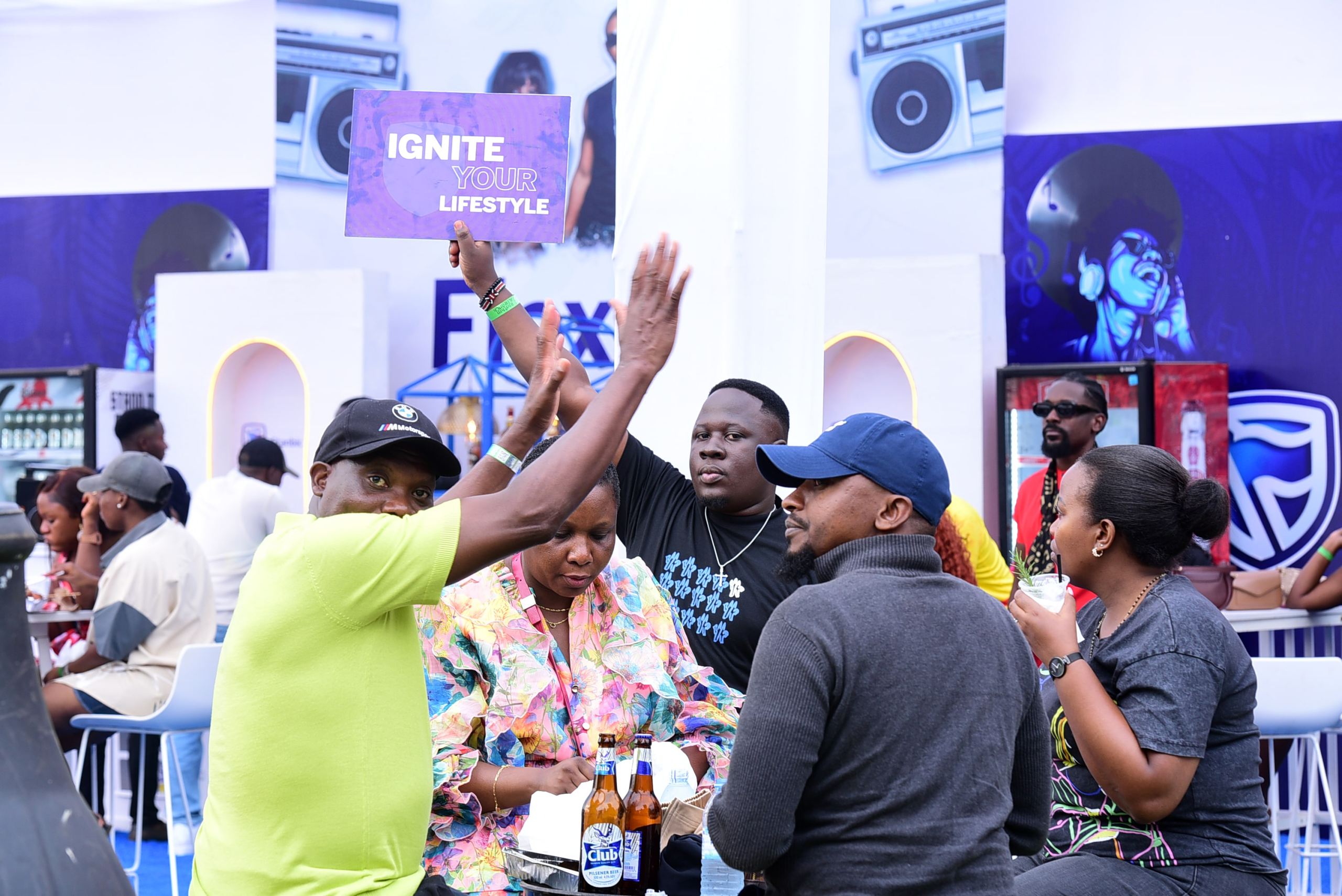 The party started early, Revelers kept time and the vibe was so irresistable