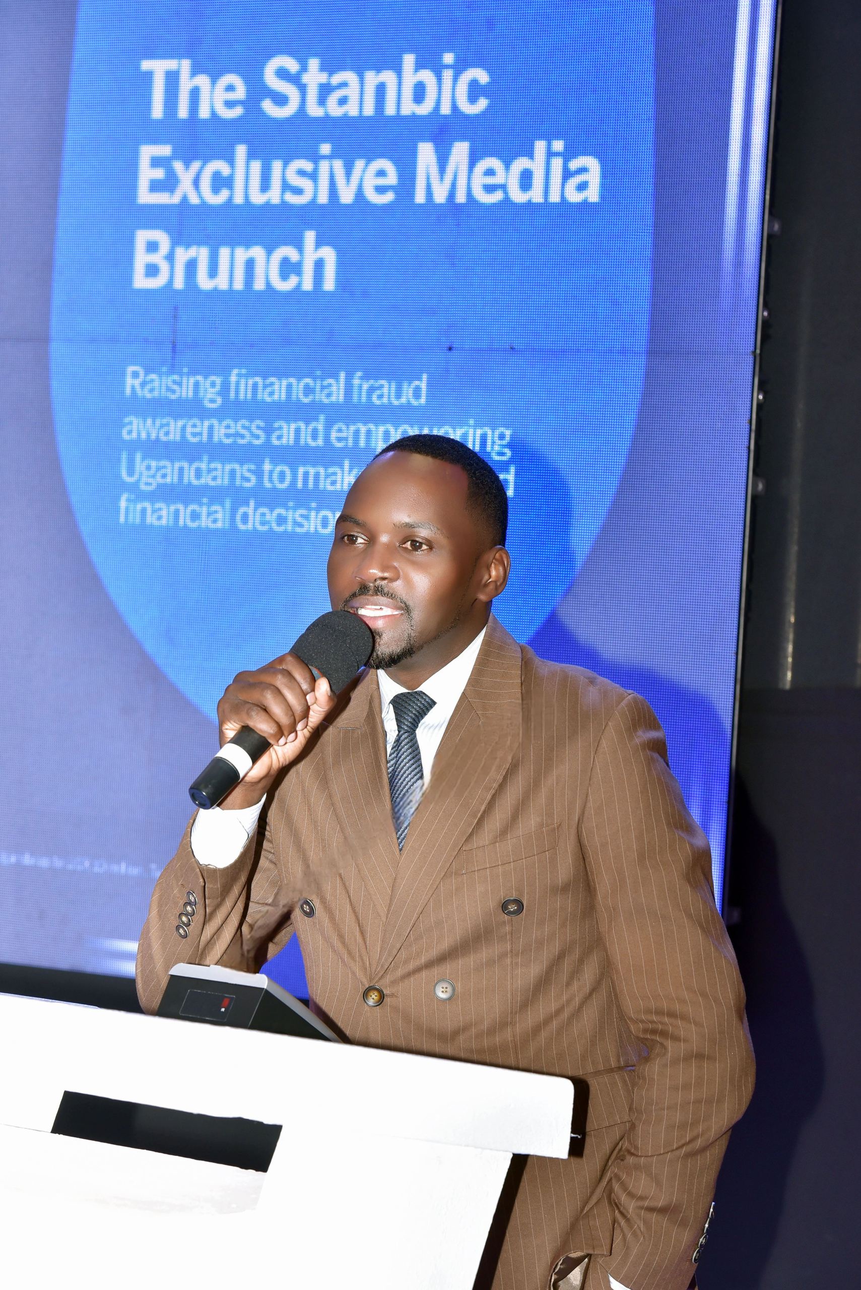 Stanbic Bank’s Country Manager for Corporate Communications, Kenneth Agutamba