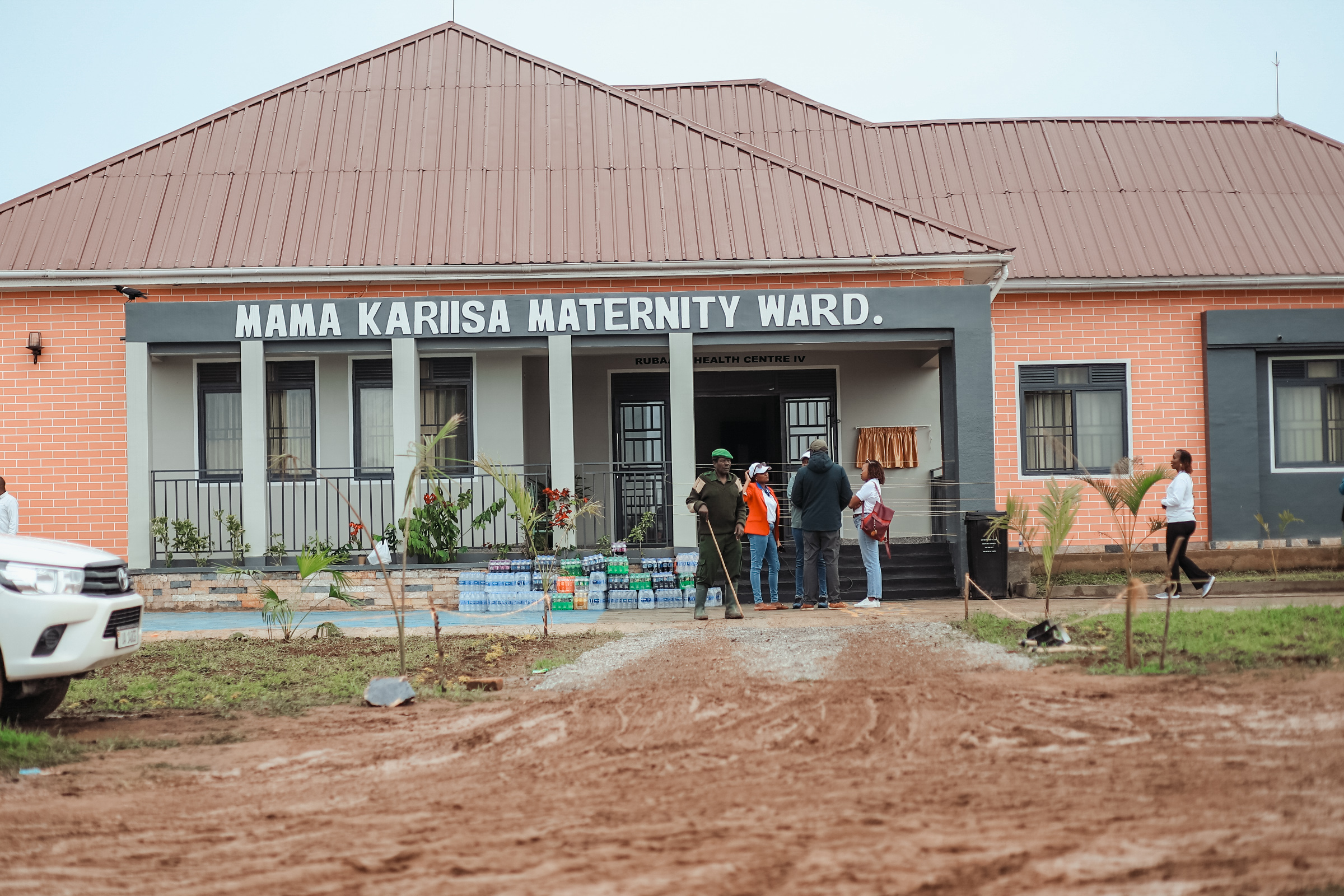 The newly constructed ward at Rubare Health Center