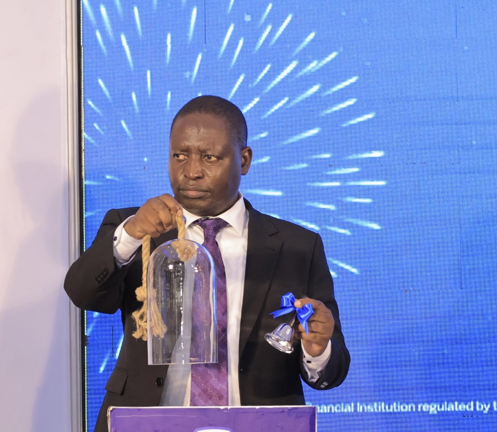 Minister David Bahati launching the CIPS Minister David Bahati launching the CIPS