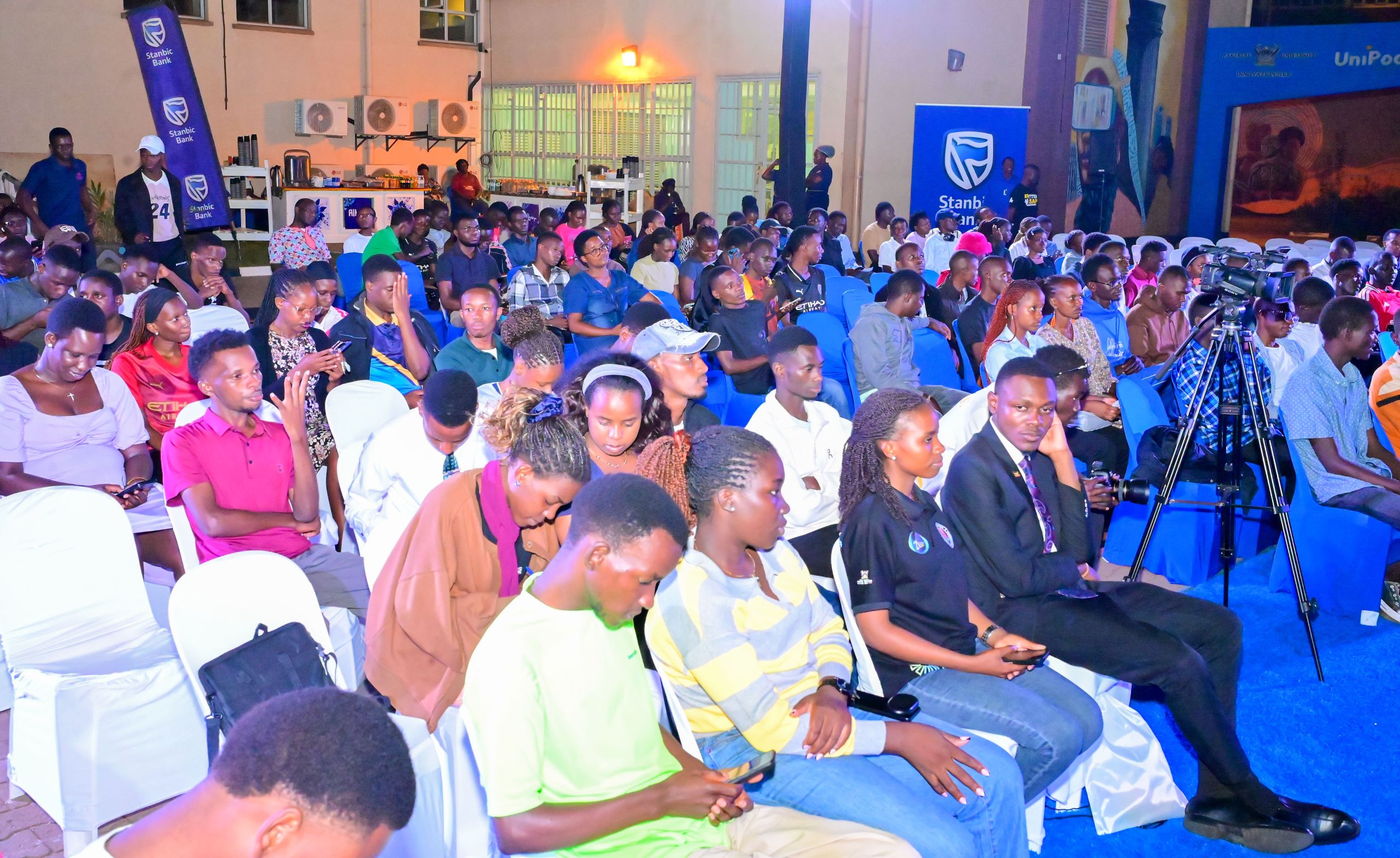 Some of the students attanding the fireside chat at Makerere University CTF2..JPG Some of the students attanding the fireside chat at Makerere University CTF2..