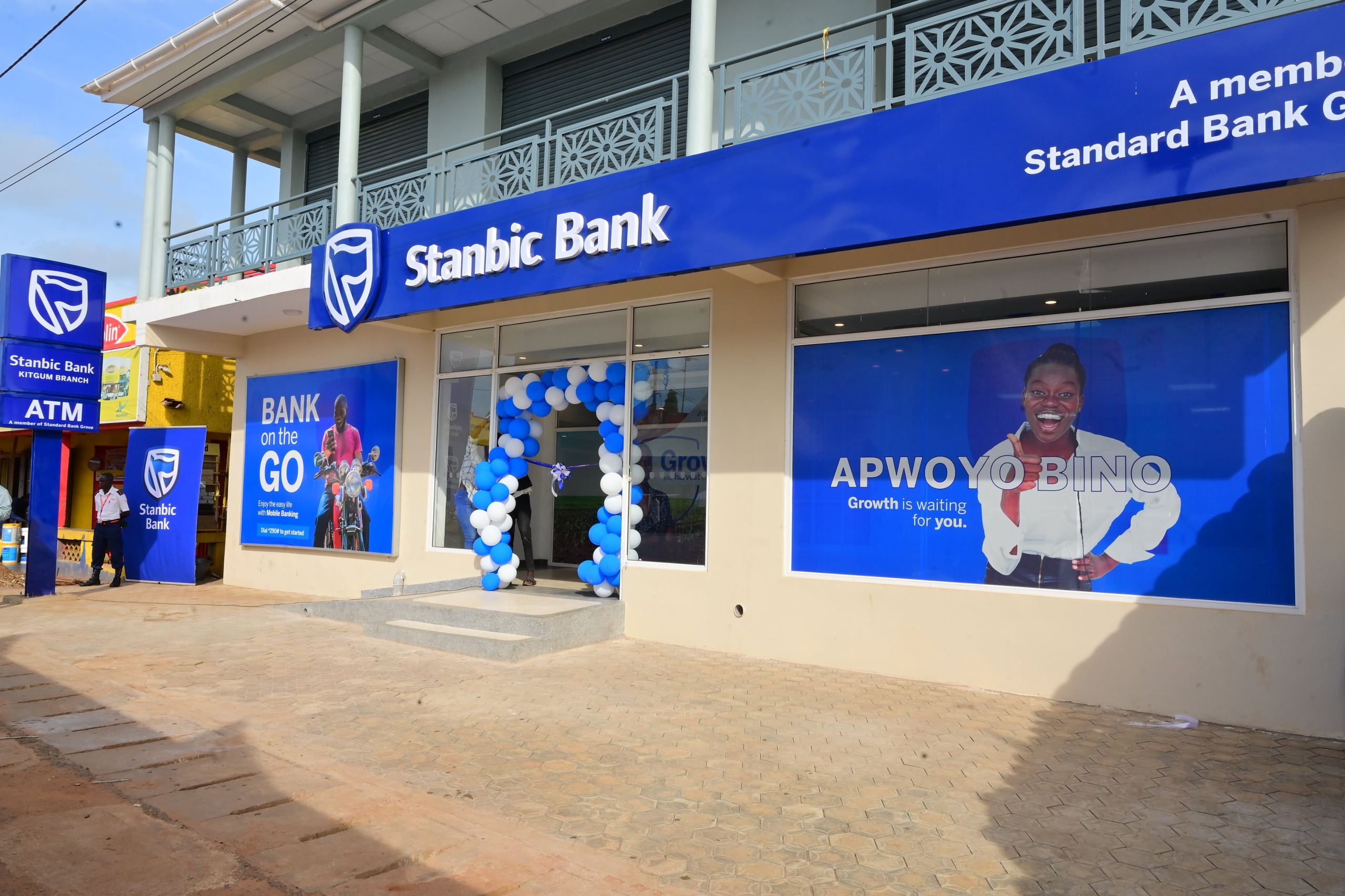 The New Stanbic Bank branch in Kitgum The New Stanbic Bank branch in Kitgum